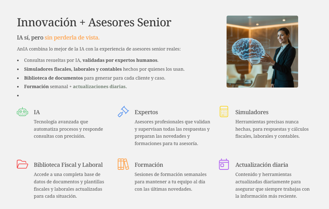 Innovación + Asesores Senior